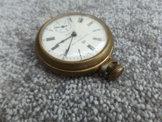 Vintage Ingersoll Triumph Pocket Watch - Made In Gt Britain