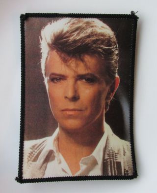 David Bowie Vintage Sew On Photo Style Patch From 1980 