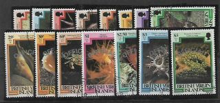British Virgin Islands 1985 Vintage Postage Stamps Officals Sg 1/15