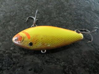 Vintage Texas Bomber Pinfish - Yellow & Brown - 2 1/2 inch 4