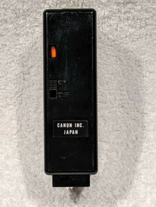 Vintage Canon Canolite D Camera Shoe Mount Compact Electronic Flash 4
