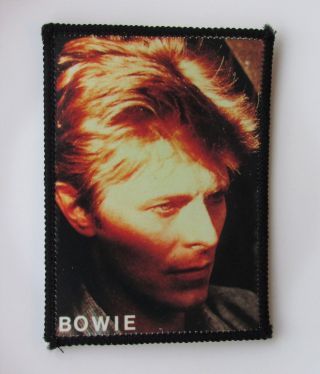 David Bowie Vintage Sew On Photo Style Patch From 1980 