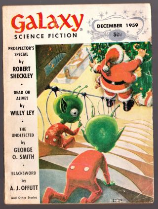 Galaxy Science Fiction December 1959 1st Ed Philip K Dick Story Vintage Book