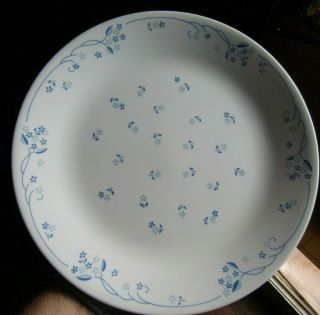 5 Corelle® Provincial Blue 10.  25 " Dinner Plates 1970s Vntg Euc