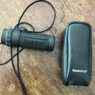 Vintage Tasco Essentials 8x21mm Monocular,  Case 565rb - 128m/1000m