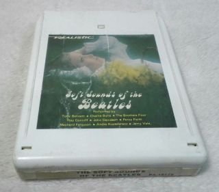 Soft Sounds Of The Beatles Vintage 8 Track Tape Cartridge