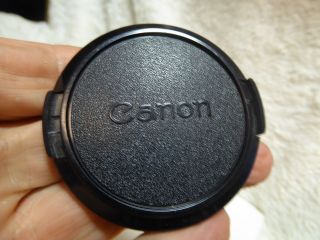 Vintage Canon C - 58 (58mm) Front Lens Cap In (1)