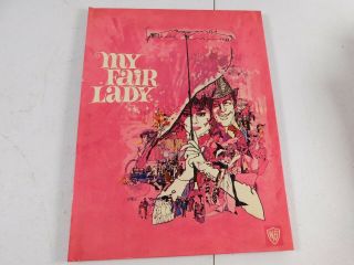 Vtg.  My Fair Lady Movie Souvenir Program Hc Book 1964 Audrey Hepburn