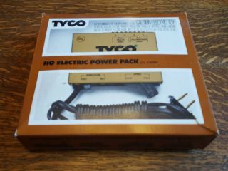 Vintage Tyco Ho Electric Train Power Pack Transformer Model 899 W Box