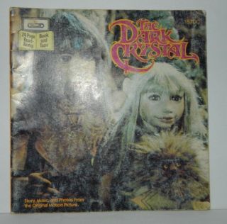 Htf Vtg Vintage 1982 The Dark Crystal Read - Along Book No Tape Henson 157dc