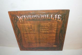 Waylon Jennings & Willie Nelson Vinyl Record Album Vintage LP AFL1 - 2686 RCA 2