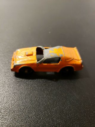 Vintage Tootsie Toy Orange Pontiac FireBird Fire Bird Die Cast Metal Car USA 2