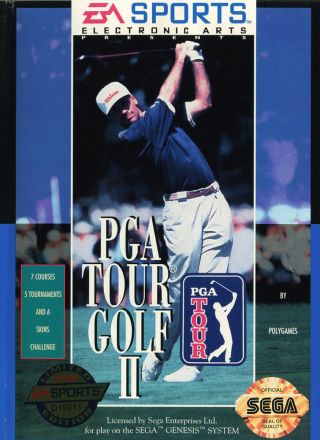 Pga Tour Golf Ii For Sega Genesis Vintage