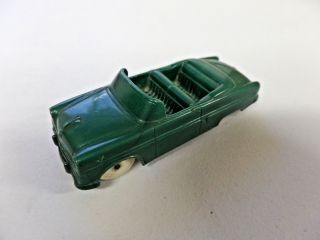 Vintage F & F Mold And Die Plastic Coupe Convertible Green Cereal Premium