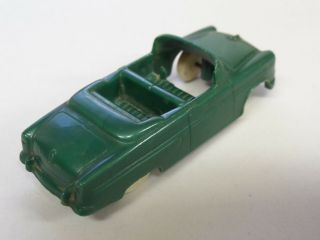Vintage F & F Mold and Die Plastic Coupe Convertible Green Cereal Premium 5