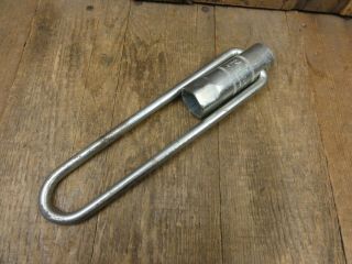 Vintage Melco Ps 21 14mm Spark Plug Spanner With Rubber Insert Made In England