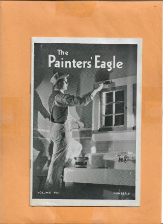 Eagle Picher Lead Co The Painters Eagle 1930 Volume 6 Vintage Advertising