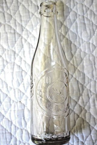 Vintage Dr Pepper Soft Drink Bottle 6.  5 Oz