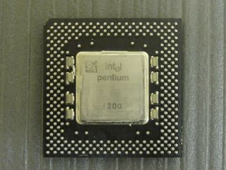 Intel Sy045 Pentium I200 200mhz Vintage Cpu Processor Fv80502200