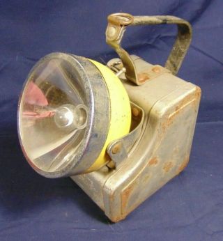 Vintage Justrite PENDRAGON Railroad Train Light Lantern Lamp Metal Made in USA 2