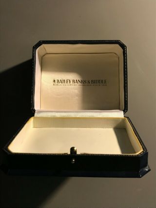 Vintage Bailey Banks & Biddle Jewlery Box