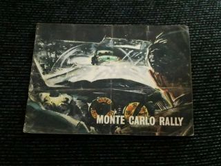 1954 - Castrol - Monte Carlo Rally - Motor Racing - Book - Annual - Brochure - Vintage