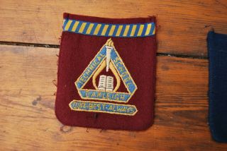 Vintage School Badge Blazer Pocket Oakleigh School Melbourne Victoria Australia