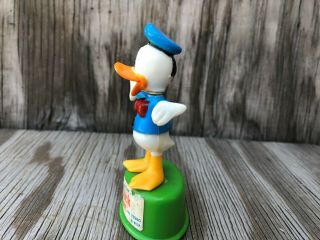 Donald Duck Disney Vintage Toy Push - Up Puppet By Gabriel 2