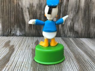 Donald Duck Disney Vintage Toy Push - Up Puppet By Gabriel 3