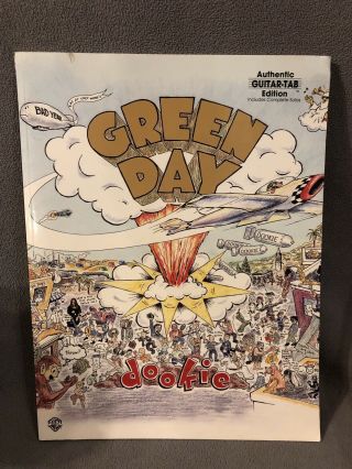 Vintage Green Day Dookie - - Authentic Guitar - Tab Edition