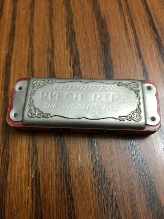Vintage M Hohner Pitch Pipe The World’s Best Made In Germany