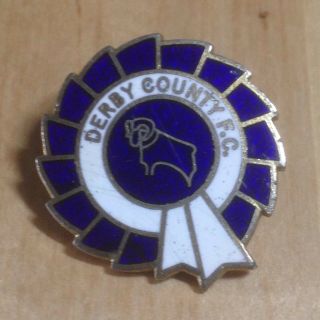 Vintage Derby County F.  C.  Rams Football Club Badge