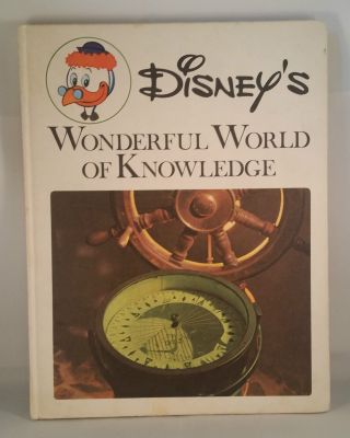 Disney ' s Wonderful World of Knowledge 1,  2,  3 - 1,  17 - Vintage pre 1990 ' s books 4