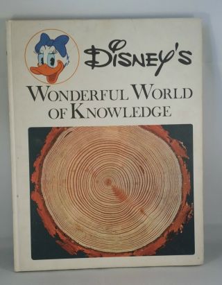 Disney ' s Wonderful World of Knowledge 1,  2,  3 - 1,  17 - Vintage pre 1990 ' s books 5