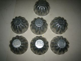 Vintage Jell - O Molds Metal Aluminum Total Of 7