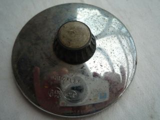 VINTAGE CLASSIC CAR TAX DISC WITH DISC FOR 1972 CHROME BACK 2