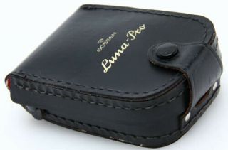 Gossen Luna Pro Black Leather Meter Case Only Vintage 382816