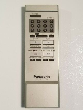 Panasonic Vsqs0358 Vcr Remote Control Vintage (for Pv - 1540 Vcr)