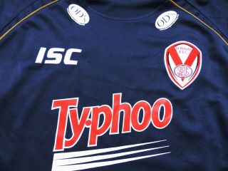 VINTAGE RUGBY SHIRT ISC ST.  HELENS 2012 - 13 JERSEY CAMISETA SIZE: XL (X - LARGE) 3