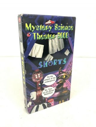 Mystery Science Theater 3000 Shorts Volume 1 Vhs Vintage Cassette Tape