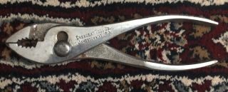 Vintage L25 Crescent Tool Co.  Jamestown Slip Joint Pliers