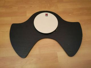 Vintage Premier 22 " Bass Drum Practice Pad From 1970s Made By Premier Percussion