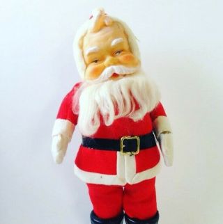 Vintage Santa,  Father Christmas Doll Japan 12.  5 " Mid Century Rushton