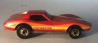 Hot Wheels Vintage 1980 Corvette Stingray Hong Kong D9