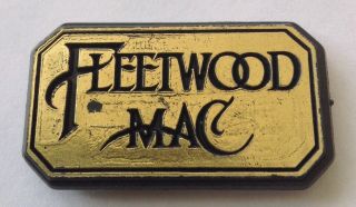 Fleetwood Mac Vintage Music Badge