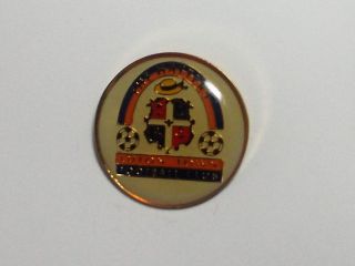 Luton Town Fc - Vintage Small Acrylic Crest Badge