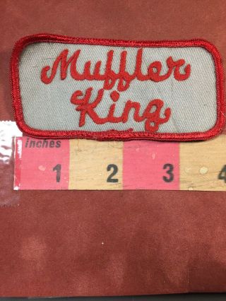 Vtg Color Version 1 Muffler King Car / Auto Related Advertising Patch 80a5