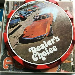 Dealers Choice Car Salesman Game Parker Bros 1972 Buy Sell Vtg Cars Blue Book