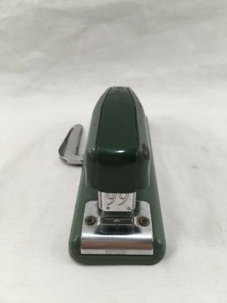 Vintage Swingline 99 Avocado Green Stapler w/ Staple Remover Attachment | 2