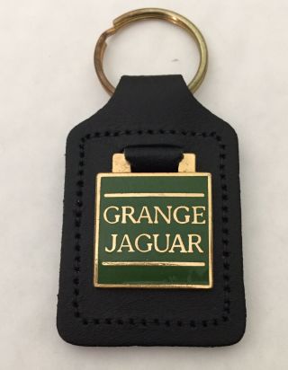 Vintage Grange Jaguar Keyring Caxton Of Kew